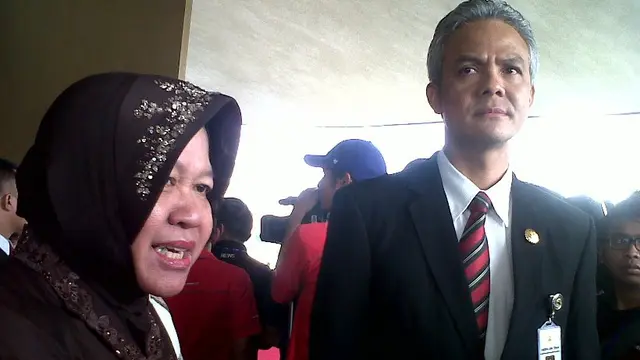 Ganjar Pranowo dan Risma