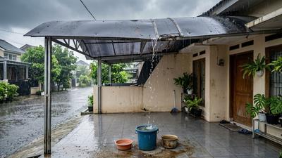 Kanopi Sering Bocor saat Hujan? Kenali Penyebabnya dan Cara Memilih Atap yang Tepat