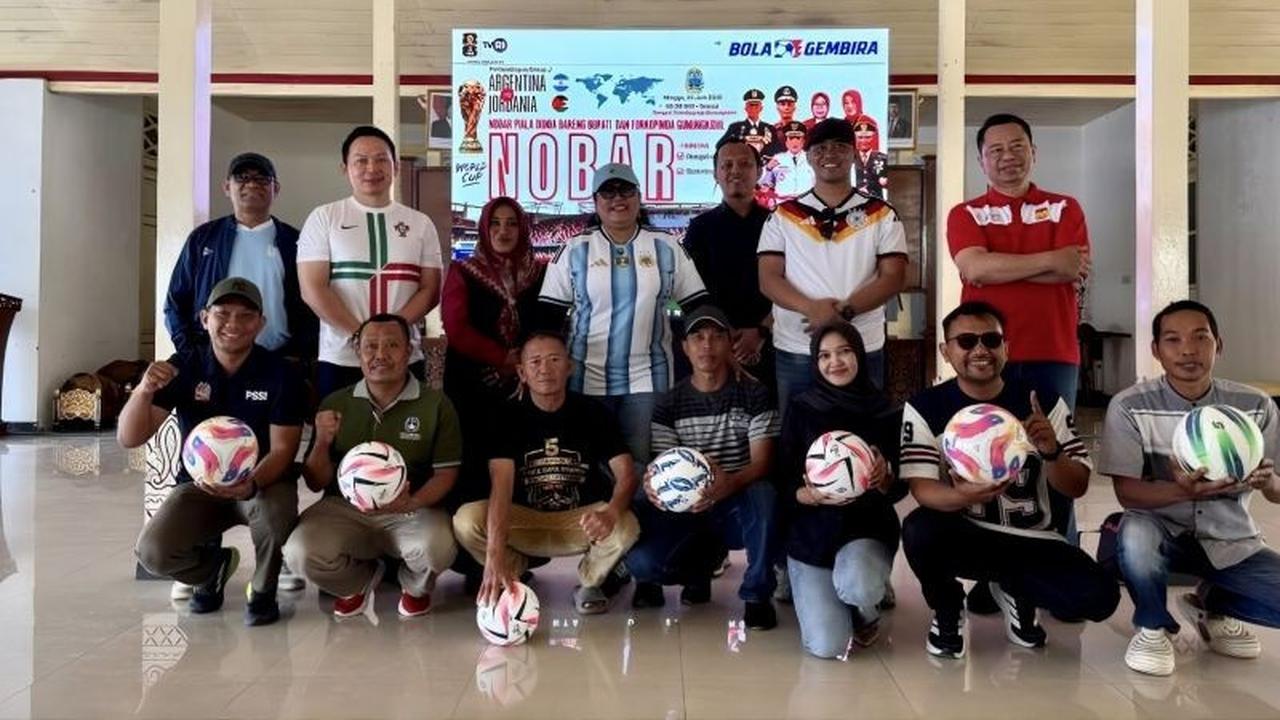 Bupati Gunungkidul Harap Nobar Piala Dunia Gerakkan Ekonomi UMKM Lokal