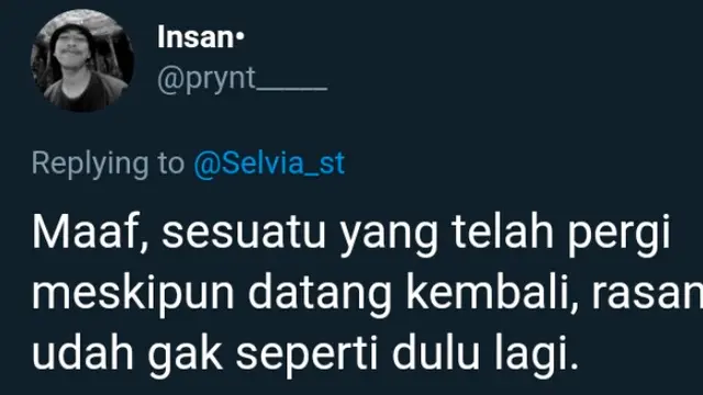 Deretan Jawaban Saat Mantan Pacar Ajak Balikan, Menohok tapi Lucu