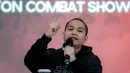 Sebagai informasi tambahan, BYON Combat Showbiz Vol. 7 nantinya akan digelar di Kuala Lumpur, Malaysia pada Sabtu, 25 April 2026 dengan duel utama Putra Abdullah melawan Ronal Siahaan dan dapat disaksikan secara eksklusif melalui Vidio. (Bola.com/Bagaskara Lazuardi)