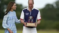 Pangeran William dan Kate Middleton. (Andrew Matthews/PA via AP)