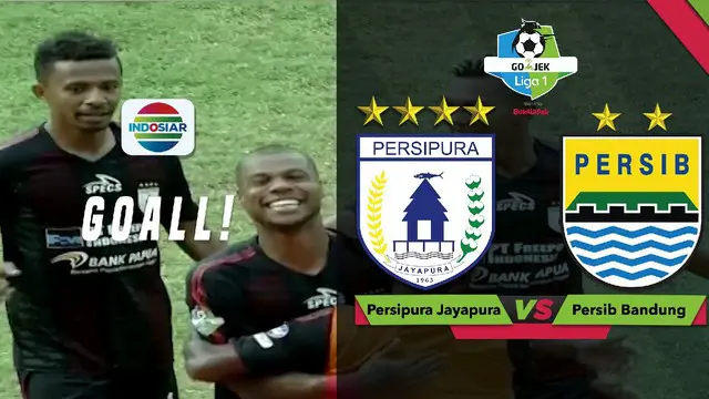 Berita video momen tembakan striker Persipura Jayapura, Hilton Moreira, yang membuat gawang Persib Bandung kebobolan dalam lanjutan Gojek Liga 1 2018 bersama Bukalapak di Stadion Mandala, Senin (15/10/2018).