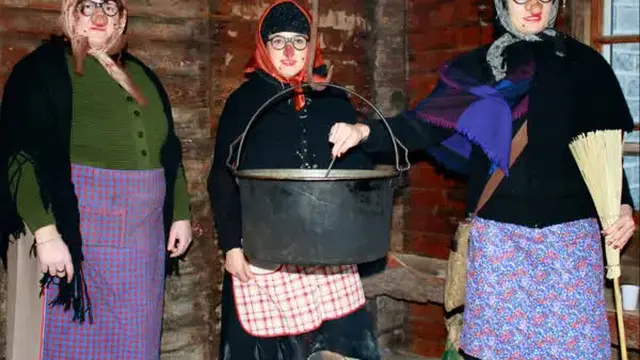 La Befana Santa.