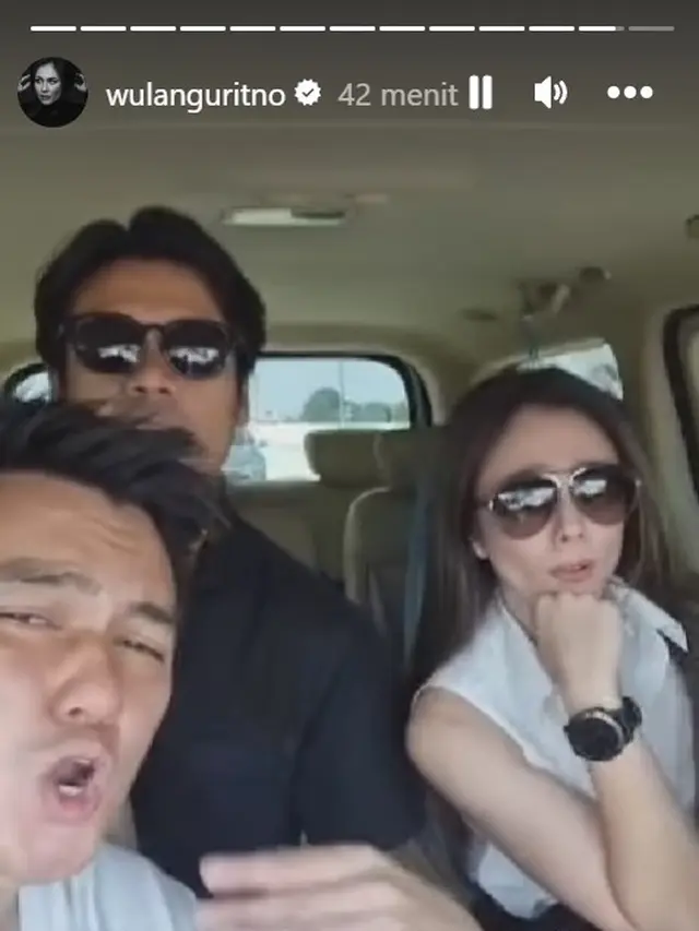 Wulan Guritno, Chicco Jerikho dan Baim Wong