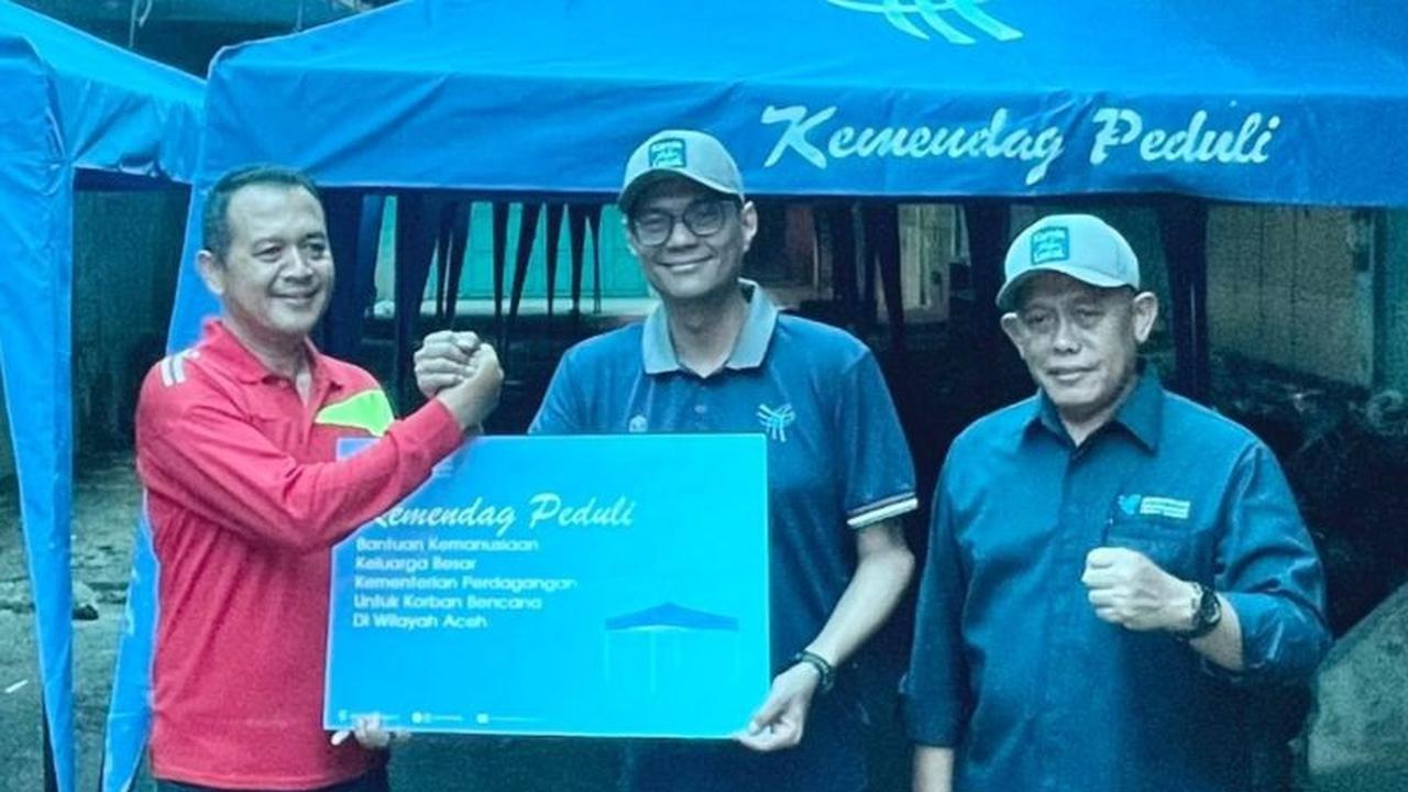 Bantuan Kemendag Aceh Tamiang: 100 Tenda Darurat Disalurkan untuk Pedagang Terdampak Banjir