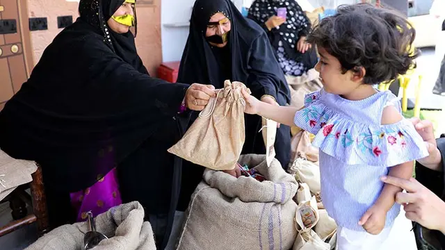 Konvoi Haq Al Layla perayaan Haq Al Laila pada tanggal 18 April 2019 (gov)