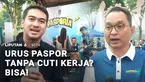 Yang mau urus paspor sekarang ndak perlu lagi cuti kerja. Karena, layanan pembuatan atau perpanjangan paspor kini dibuka hari Minggu, di Car Free Day Jakarta.
