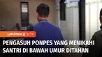 Keluarga santri yang menjadi korban pernikahan secara paksa oleh pengasuh pondok pesantren di Lumajang, Jawa Timur, sudah bisa bernapas lega. Setelah sempat menghilang, kini tersangka sudah ditahan dan harus mempertanggungjawabkan perbuatannya.