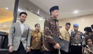 Presiden ke-7 Republik Indonesia Joko Widodo alias Jokowi diperiksa polisi terkait kasus ijazah palsu. (radityo).