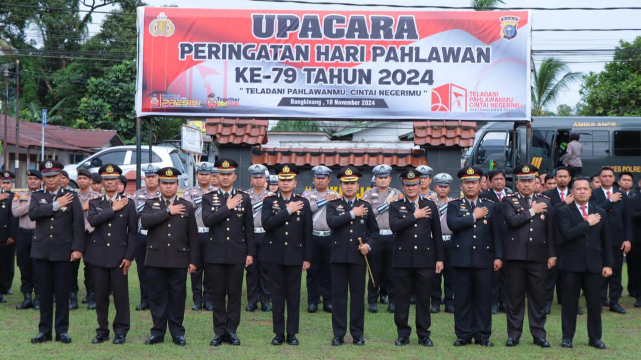 Harapkan Ada Inovasi, Kapolres Kampar ke Personel: Hari Pahlawan Tidak Sekadar Ulang Tahun