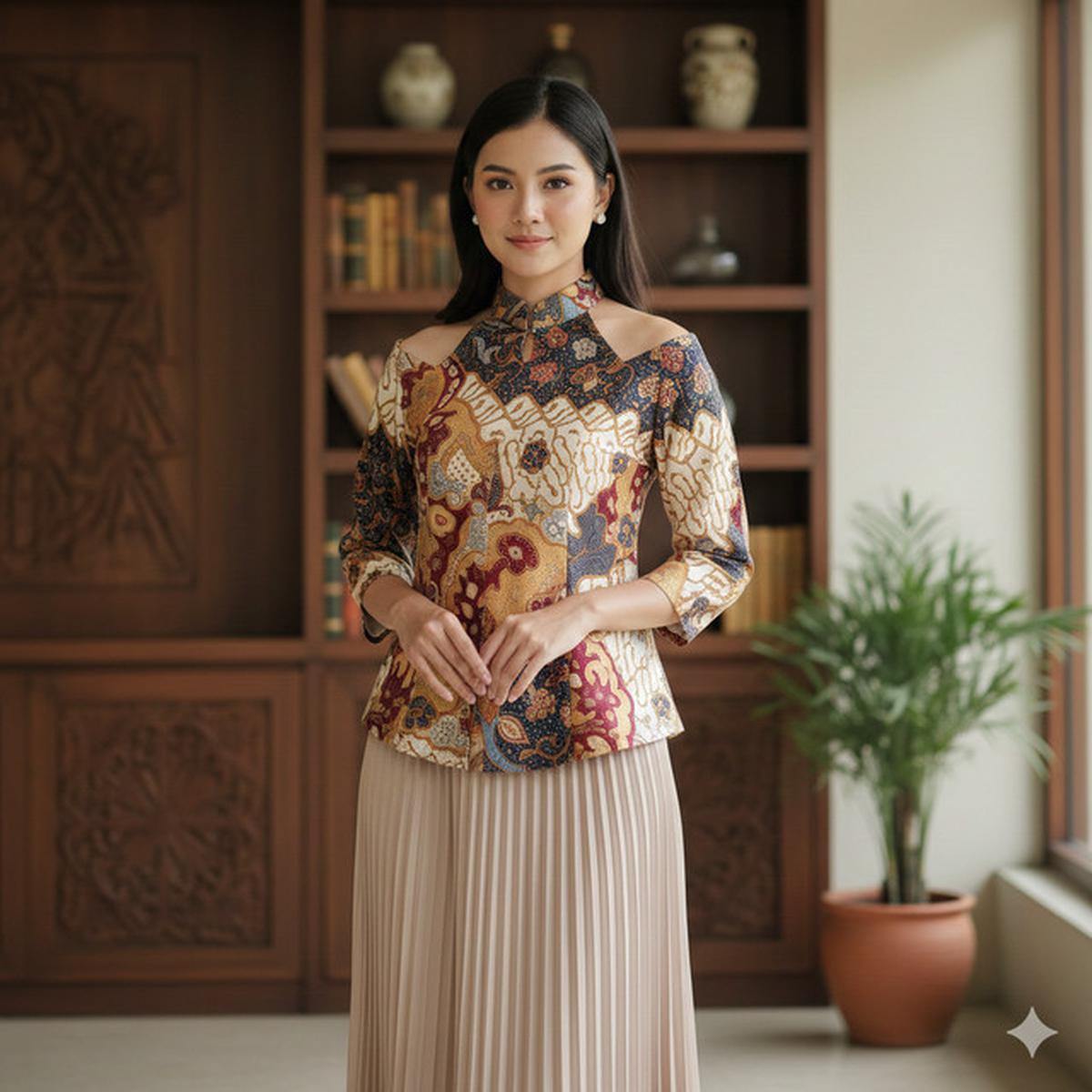 9 Model Atasan Batik Etnik Terbaru 2026, Kombinasi Tradisional dan Modern yang Stylish