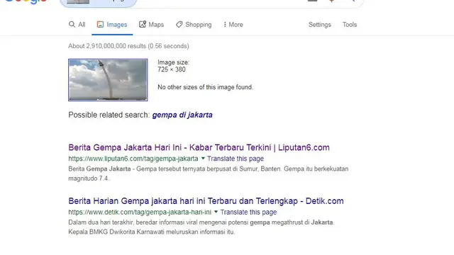 Gambang tangkapan layar google images