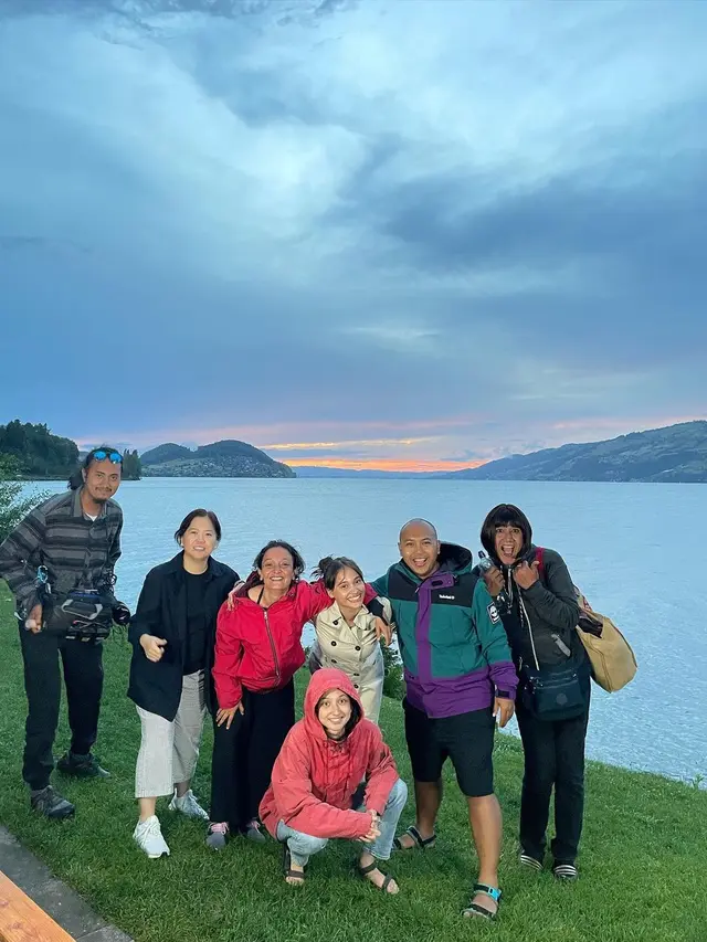 Aurora Ribero syuting Siapa Takut Orang Ketiga di Prancis dan Swiss (Foto: Instagram @auroraribero)