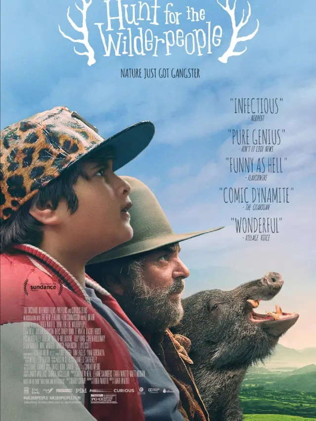 Poster Film Hunt For The Wilderpeople (credit: imdb).