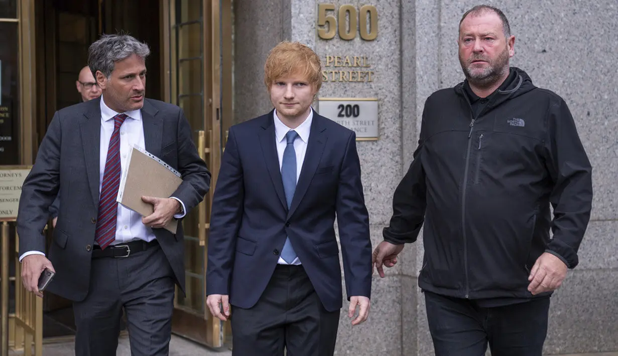 <p>Selain Kathryn, saudara perempuan Helen McDonald, dan estate dari mantan istri Townsend, Cherrigale Townsend, tercantum sebagai penggugat dalam kasus 'Thinking Out Loud'. (AP Photo/Brittainy Newman)</p>
