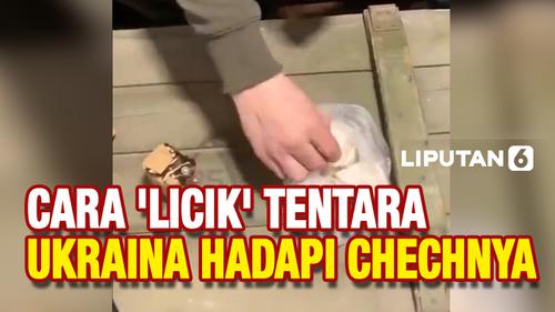 VIDEO: Lawan Chechya, Tentara Ukraina Olesi Minyak Babi di Peluru