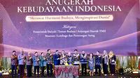 Anugerah Kebudayaan Indonesia 2025 Tahap II di Jakarta, Rabu, 21 Oktober 2025. (dok. Biro Humas Kemenbud)