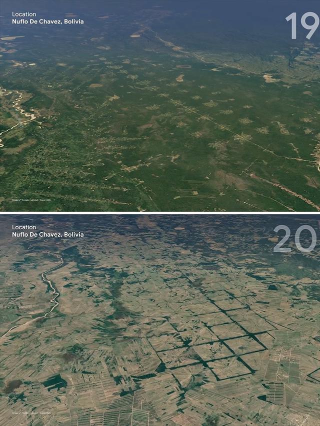 8 Potret Google Earth Ini Tunjukkan Perubahan yang Dilakukan Manusia pada Bumi