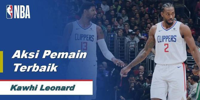 VIDEO: Aksi Terbaik Kawhi Leonard Saat LA Clippers Kalahkan Dallas Mavericks di NBA 2019-2020