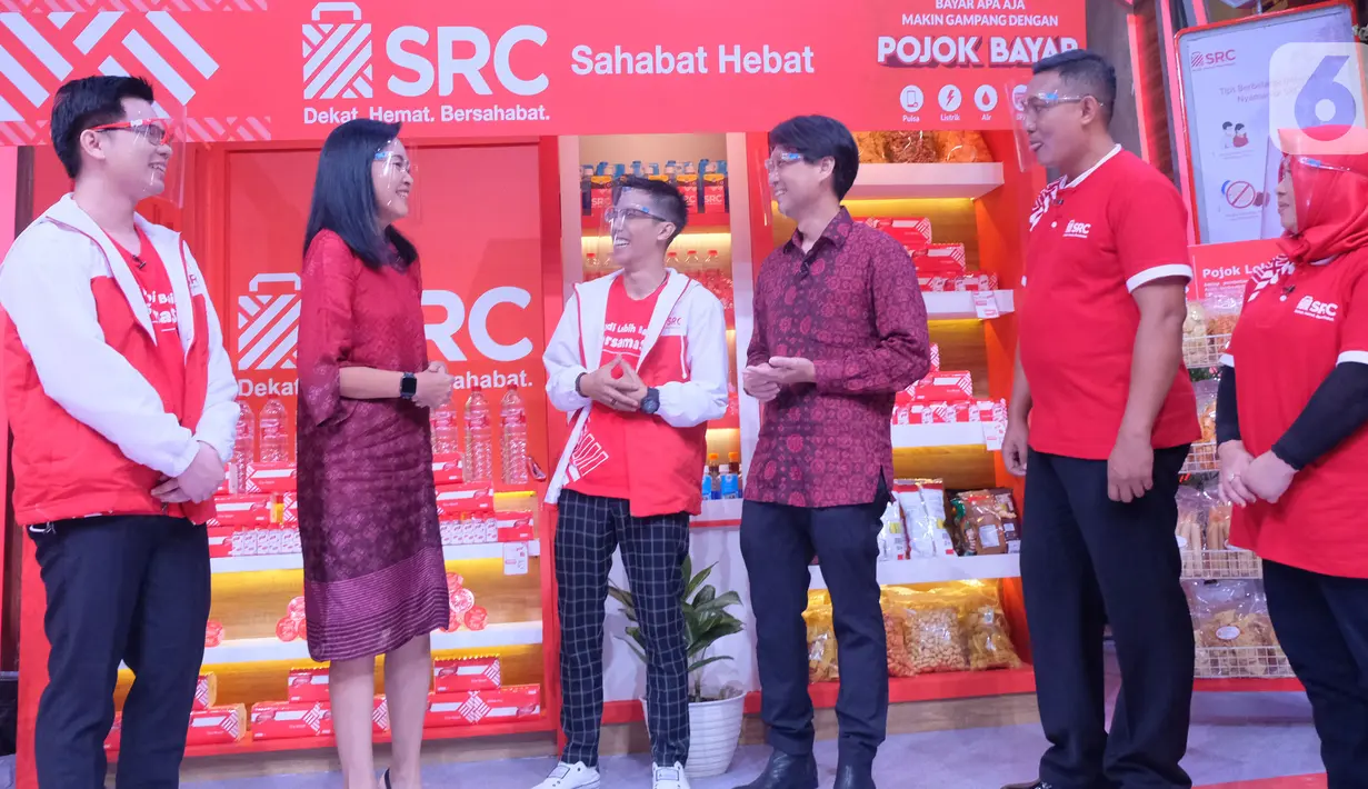 Festival SRC Indonesia secara virtual disaksikan ribuan pemilik toko kelontong. Kegiatan ini diharapkan dapat mendukung upaya pemerintah dalam memulihkan ekonomi nasional di masa pandemi. (Liputan6.com/HO/Ading)