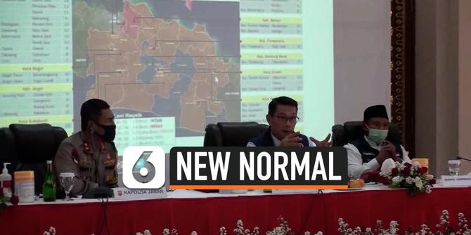 VIDEO: Ridwan Kamil Beberkan New Normal Jabar Dimulai 1 Juni