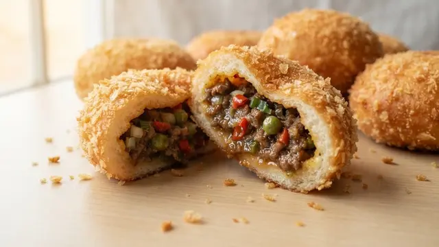 Roti goreng pedas