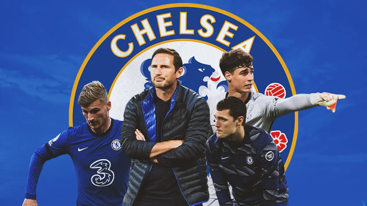 Chelsea - Timo Werner, Frank Lampard, Andreas Christensen, Kepa Arrizabalaga