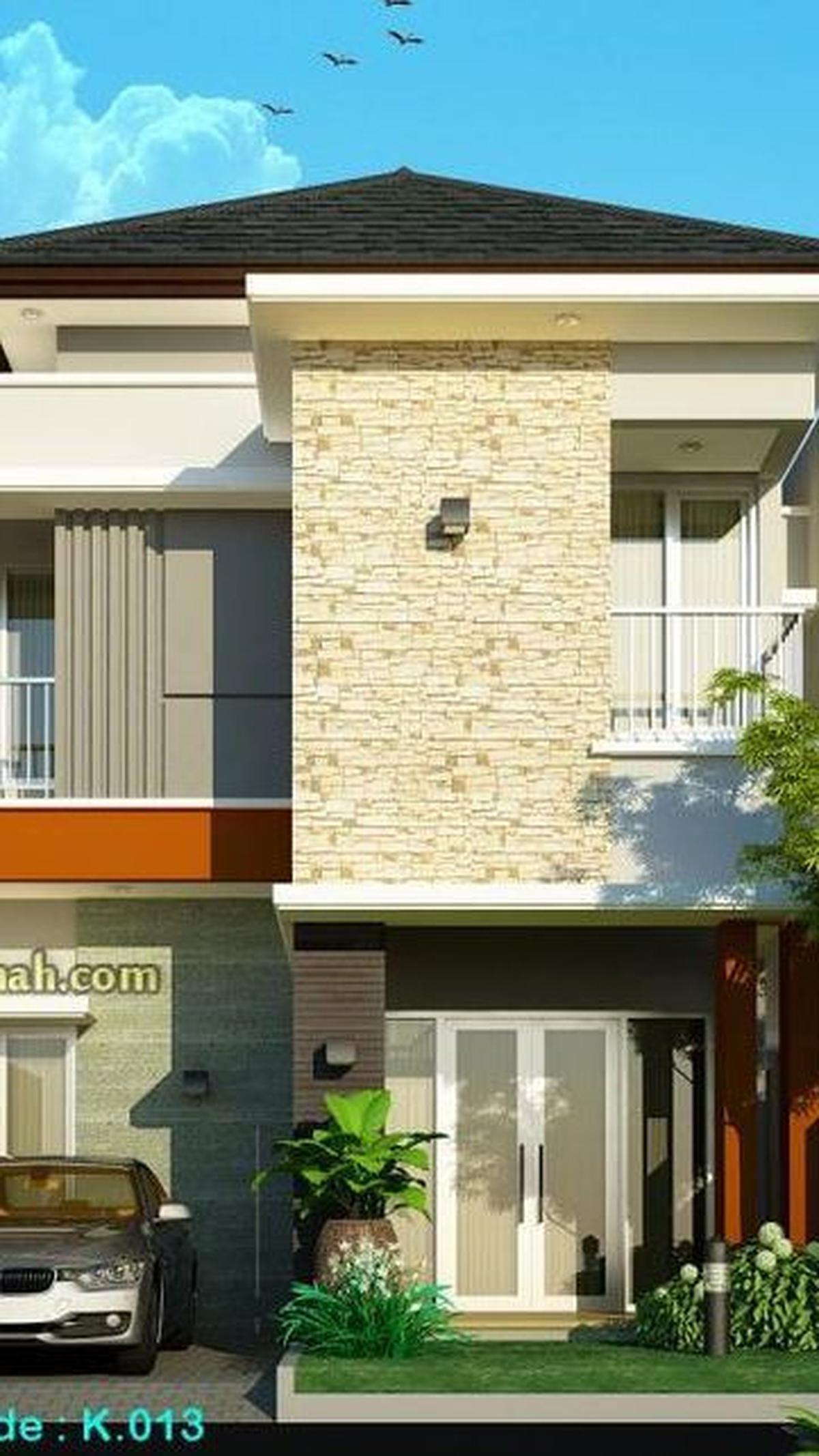 Rumah Minimalis Modern 2 Lantai Type 36
