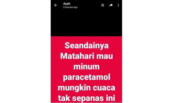 6 Status WhatsApp Bapak-Bapak Ini Bikin Susah Nahan Ketawa