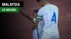 Berita video highlights cabang sepak bola di SEA Games 2017 antara Malaysia melawan Brunei yang berakhir dengan skor 2-1, Senin (14/8).