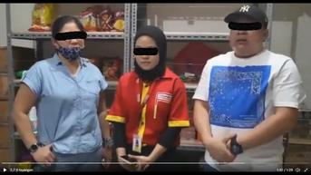 Ditemani Putra Hotman Paris, Pegawai Alfamart Polisikan Wanita Pengutit Coklat ke Polres Tangerang Selatan