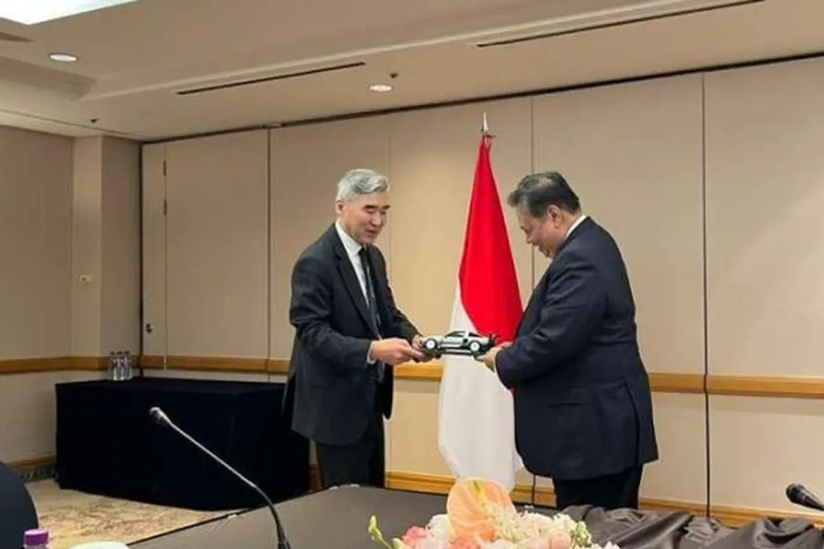 Bertemu Menko Airlangga, Bos Hyundai Tertarik Ikut Proyek Mobil Nasional Indonesia (ist)