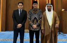 Potret Masjid Presiden Jokowi di Abu Dhabi, Menteri Salat Bareng Imam Salman Asal Kalimantan Barat