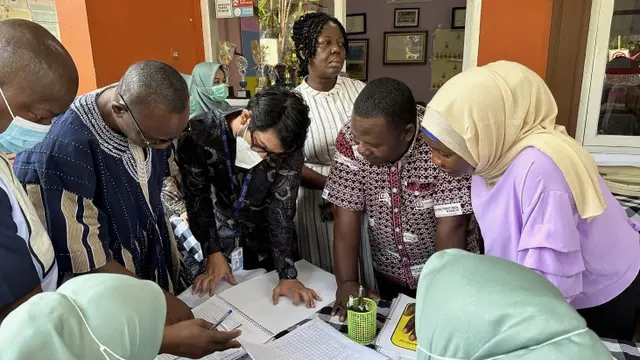 Delegasi Ghana Kunjungan Program Imunisasi di Indonesia