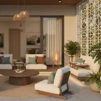 Ilustrasi Desain Teras Kecil Tapi Lapang/Gemini AI