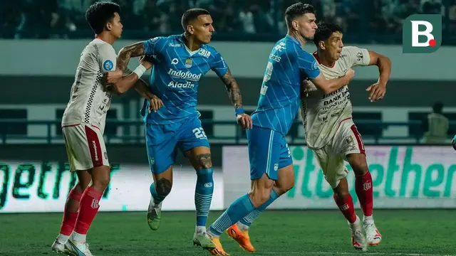 Masih Belum Bisa Kalahkan Bali United, Persib Bandung Hanya dapat Skor Imbang