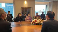 Presiden RI Kelima yang juga Ketua Umum DPP PDI Perjuangan (PDIP) Megawati Soekarnoputri menerima audiensi perwakilan Pemerintah dan Parlemen Korsel. (Dokumentasi PDIP)