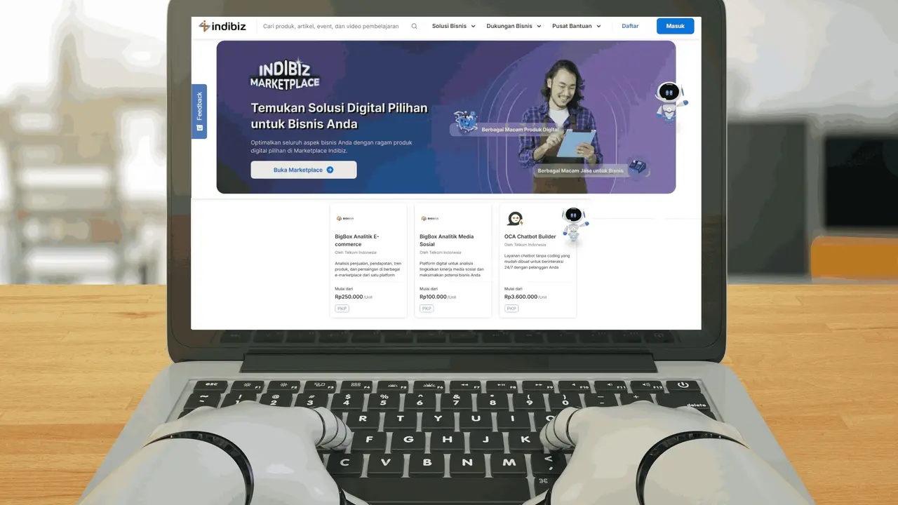 Melalui Inovasi AI dari Indibiz, Telkom Bantu Percepat Transformasi Digital UMKM