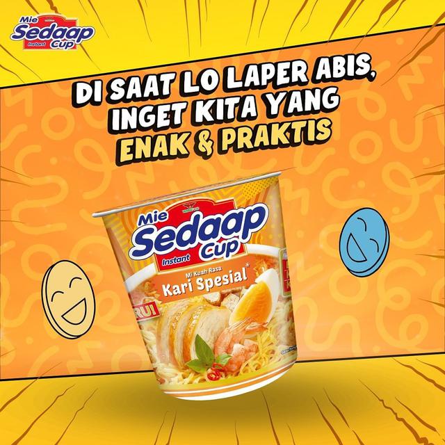 Mie Sedaap Cup.