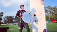Profil Nouhaila Benzina pemain sepak bola wanita pertama yang memakai hijab di Piala Dunia. (Dok: Instagram @Nouhaila Benzina)