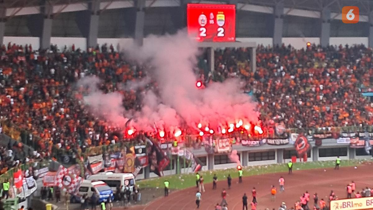 Kata Ketum Jakmania Soal Laga Persija vs Persib yang Berakhir Imbang dan Diwarnai Kericuhan