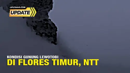Gunung Lewotobi Laki-Laki Erupsi, Ribuan Orang Mengungsi