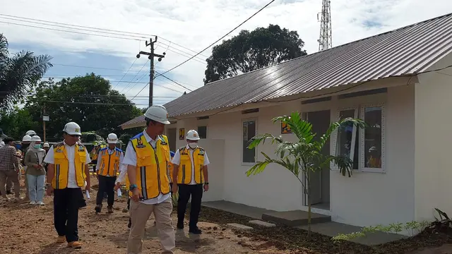 Kementerian PUPR telah membangun 21 unit rumah instan sederhana sehat (Risha) untuk relokasi hunian warga terdampak bencana gempa di Kabupaten Cianjur, Jawa Barat. (Dok Kementerian PUPR)
