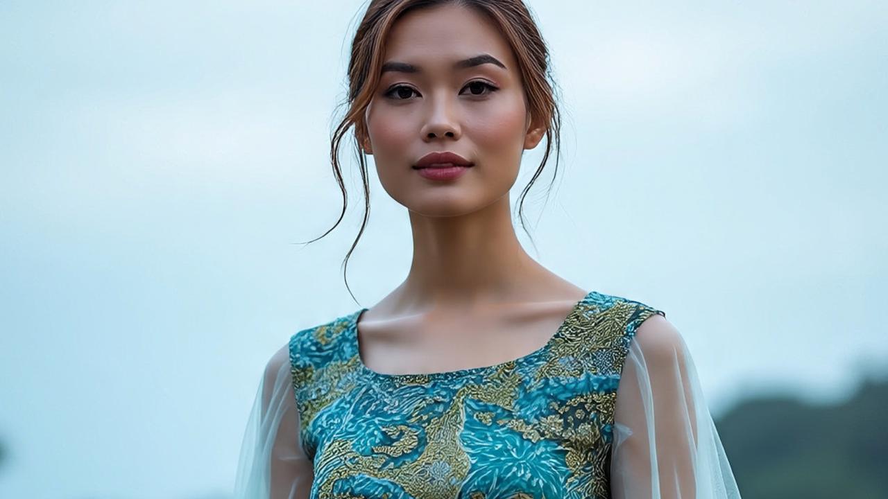 Koleksi 7 Model Dress Batik Lengan Organza, Klasik tapi Modern
