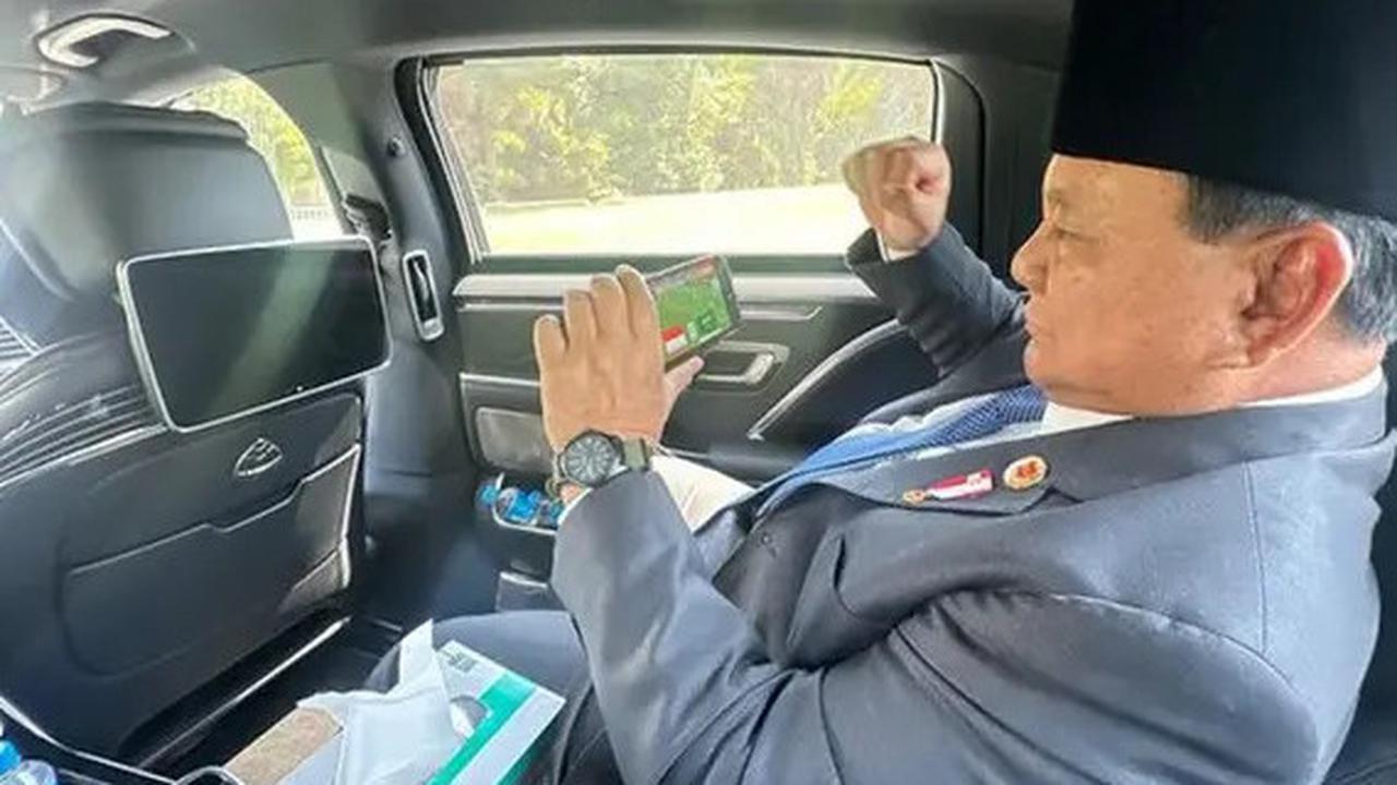 Prabowo Usai Timnas Indonesia Kalahkan Arab Saudi: Terima Kasih, Luar Biasa