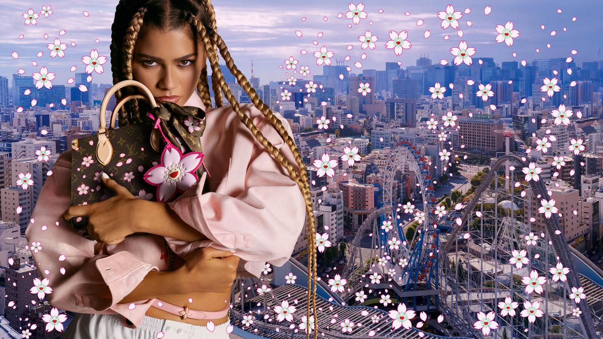 Louis Vuitton x Murakami Comeback di Chapter Two, Hadirkan Keindahan Sakura yang Diperagakan Zendaya