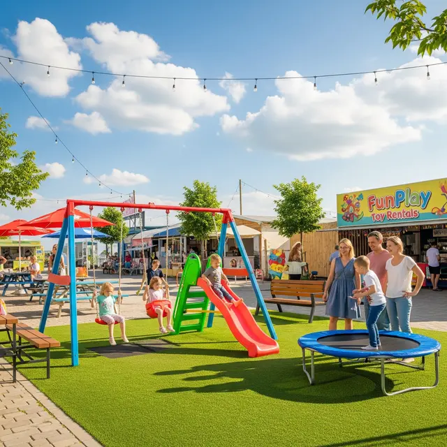 Ide Sewa Mainan Anak di Area Wisata Keluarga (Image by Gemini AI0