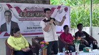 Sosialisasi 4 Pilar MPR RI, Bane Ajak Masyarakat Jaga Kerukunan