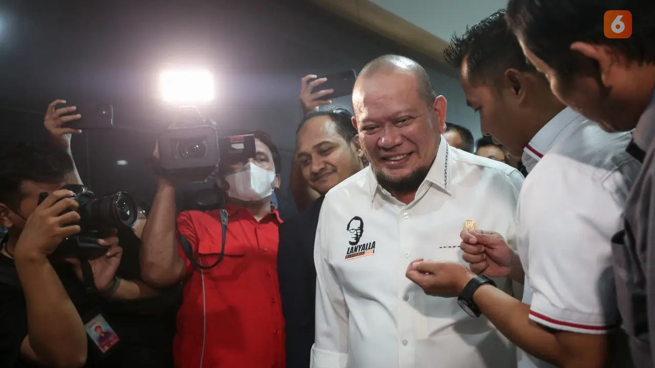 Pendaftaran dan Penyerahan Berkas Bakal Calon Ketua Umum PSSI, AA LaNyalla Mahmud Mattalitti